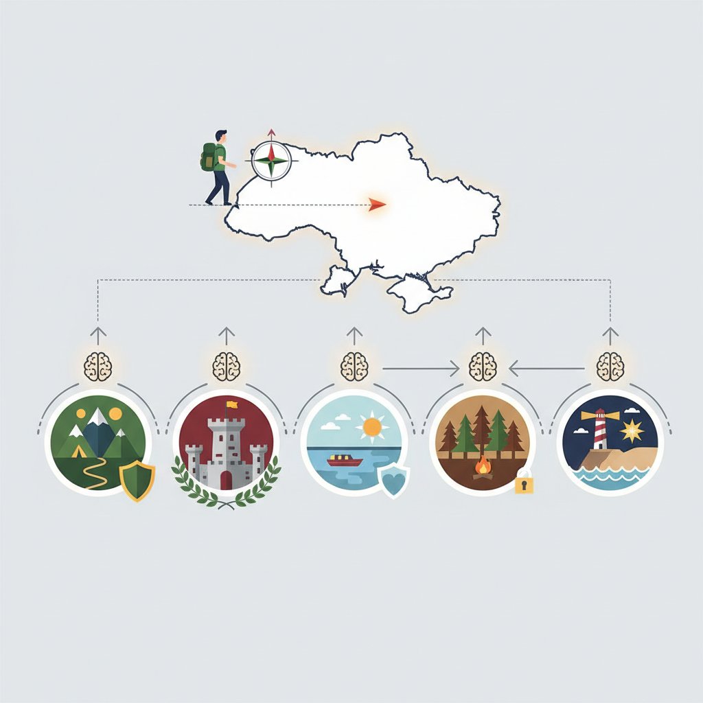 Соло-путешествия по Украине: топ-5 локаций для безопасной перегрузки