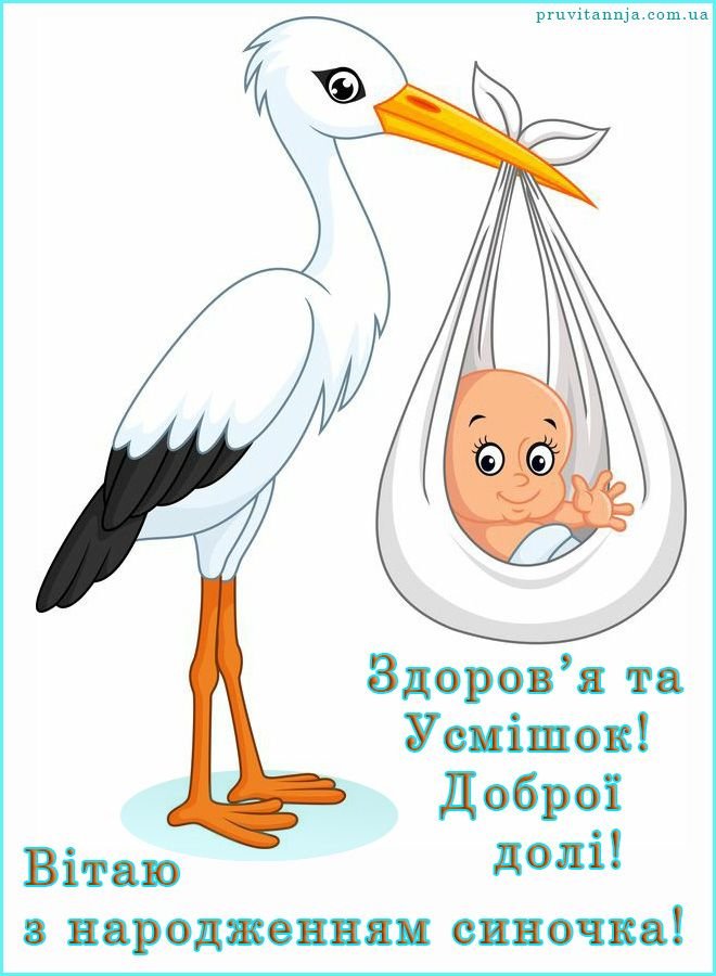 вітаю з народженням синочка - зображення 3