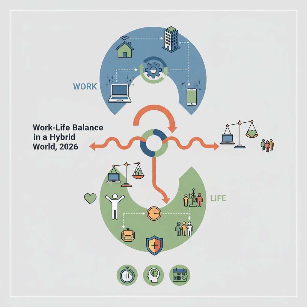 Work-life balance у 2026: як не працювати 24/7 у світі гібридної роботи