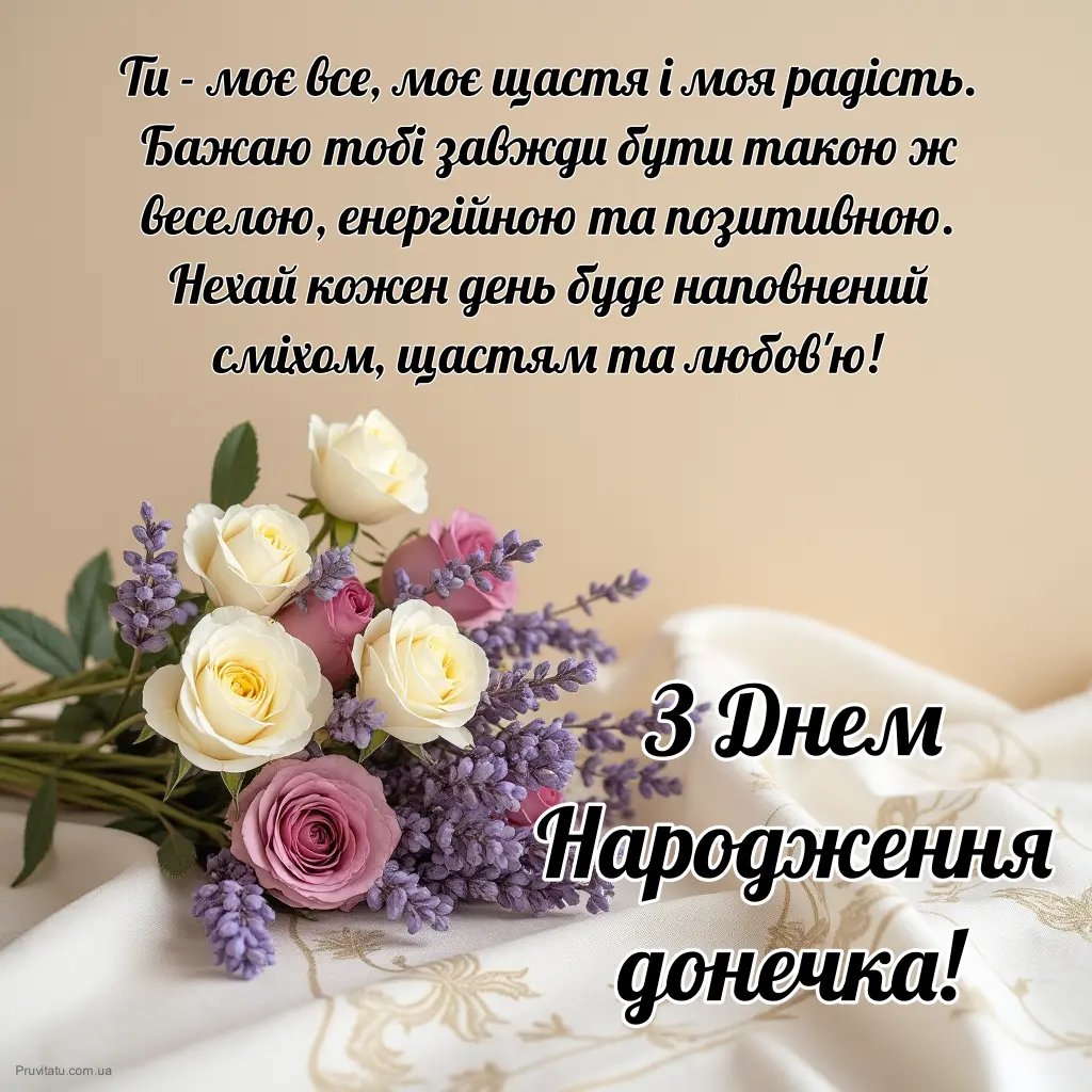 с днем рождения доченька