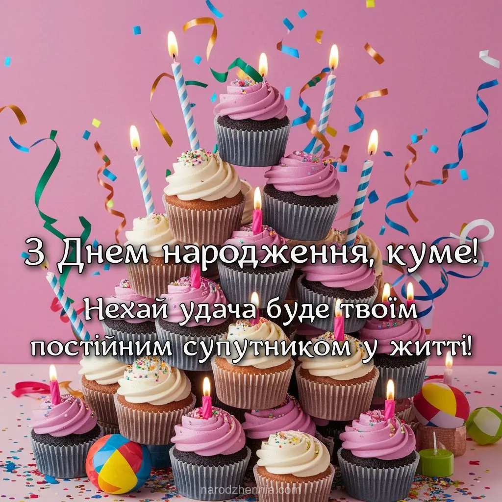 з днем народження кумові - зображення 9